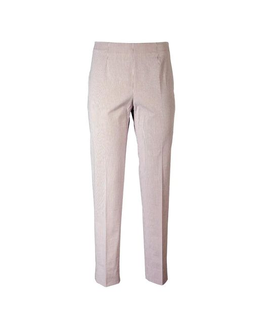 Berwich Gray Striped Trousers