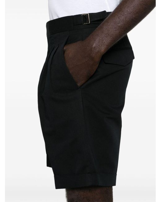 Briglia 1949 Black Amalfis Tailored Shorts for men