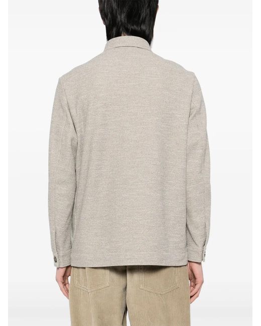Boss Natural Button-Up Jacket for men