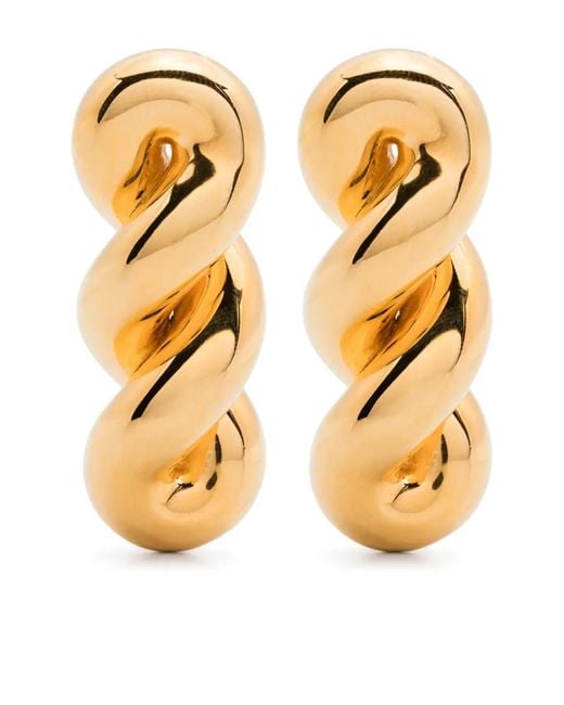 Uncommon Matters Metallic Long Twist Earrings