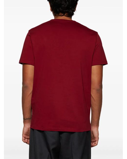 Loewe Red Cotton T-Shirt for men