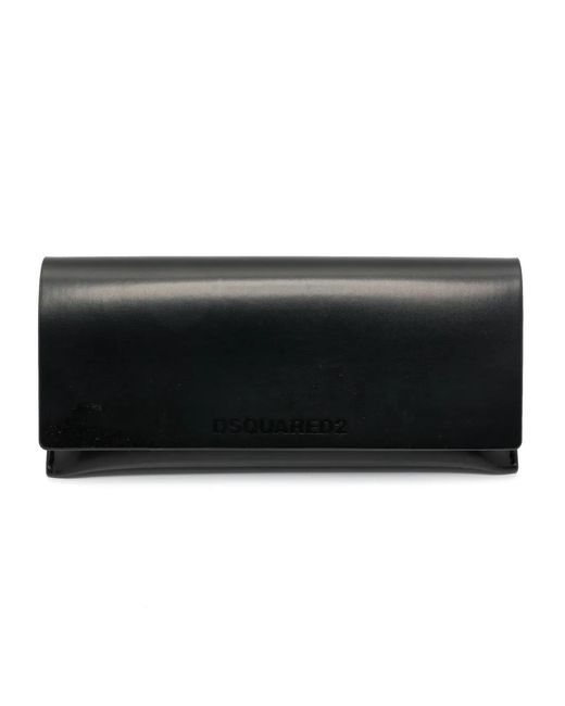 DSquared² Black Cat-Eye-Brille Mit Logo