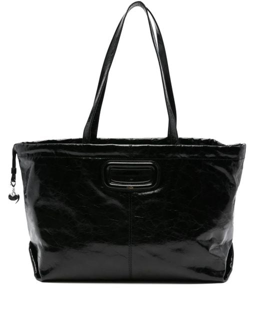 Maje Black Shopper Mit Cut-Outs