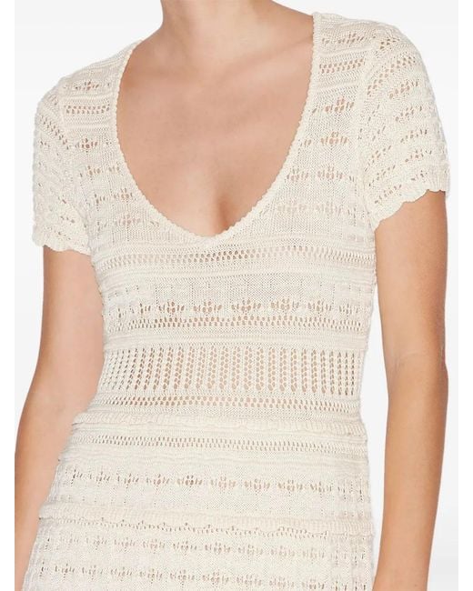 Isabel Marant White Aurore Dress