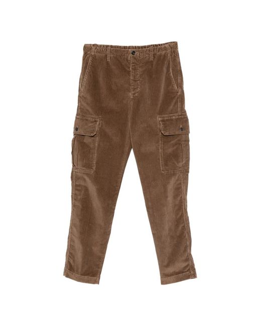 Incotex Cargo Broek in het Brown voor heren