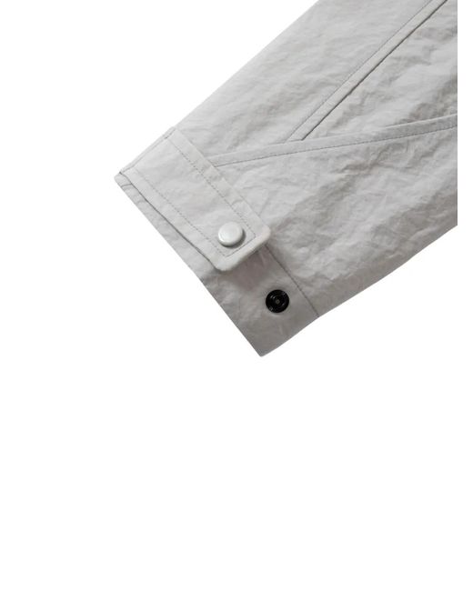 Chaqueta 3D Con Cuello En V Spoonyard de color Gray