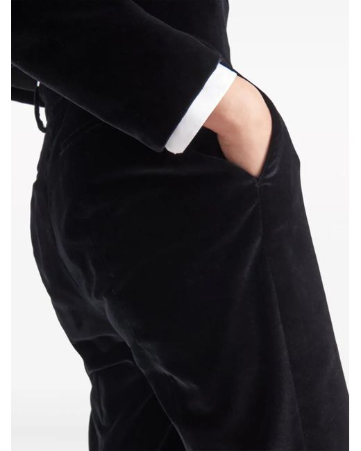 Prada Black Cotton Pants