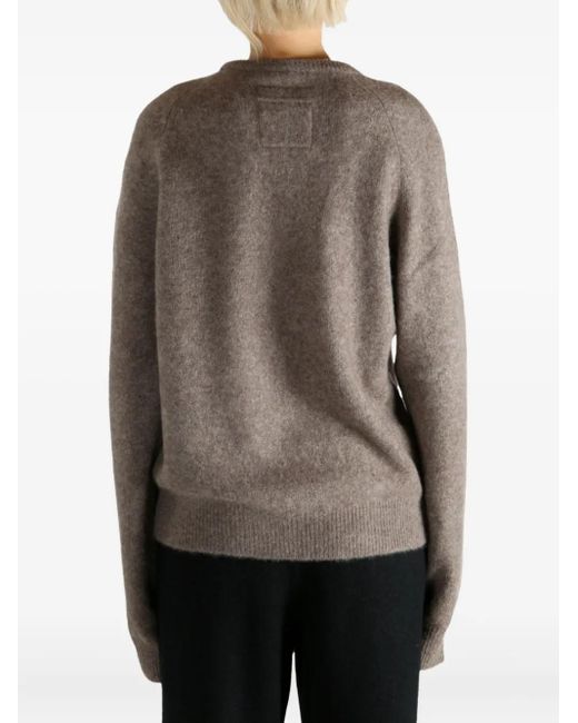 Frenckenberger Raglan-sleeve Sweater Brown