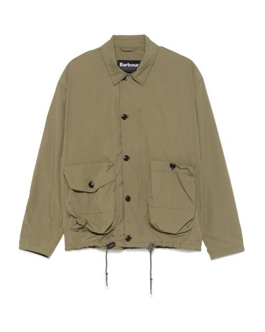 メンズ Barbour Fatigue ジャケット Green
