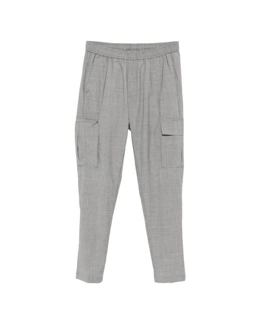 Pmds Gray New John Cargo Trousers for men