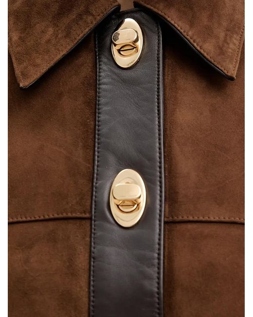 retroféte Brown Nanna Suede Jacket
