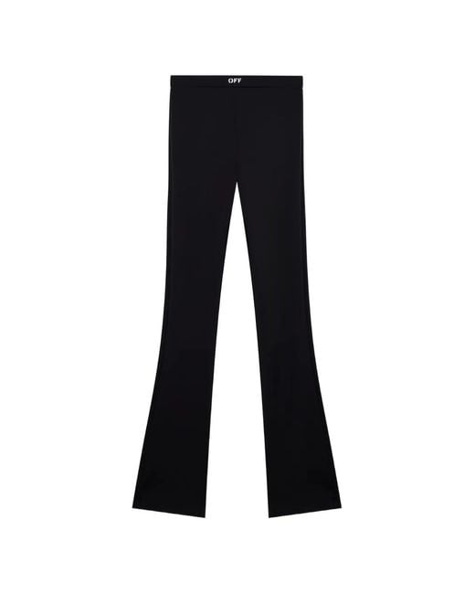 Off-White c/o Virgil Abloh Black Off Stamp Split-Leg Leggings