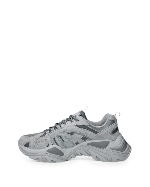 Fila Gray Chunky Interation Sneakers