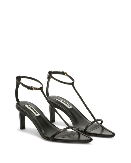 Jil Sander Black Sandals