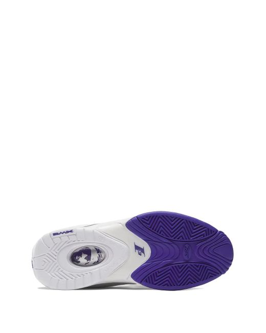 Reebok White Answer 4 "Free Agency" Sneakers for men