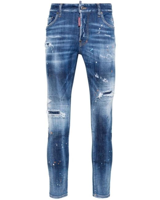 Super Twinky skinny jeans DSquared² pour homme en coloris Blue