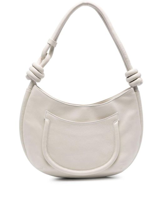 Zanellato White Small Demi' Piuma Shoulder Bag