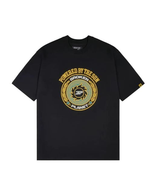 BROKEN PLANET Black Market Crest Short-Sleeved T-Shirt