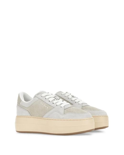 Hogan White Skyscraper Sneakers
