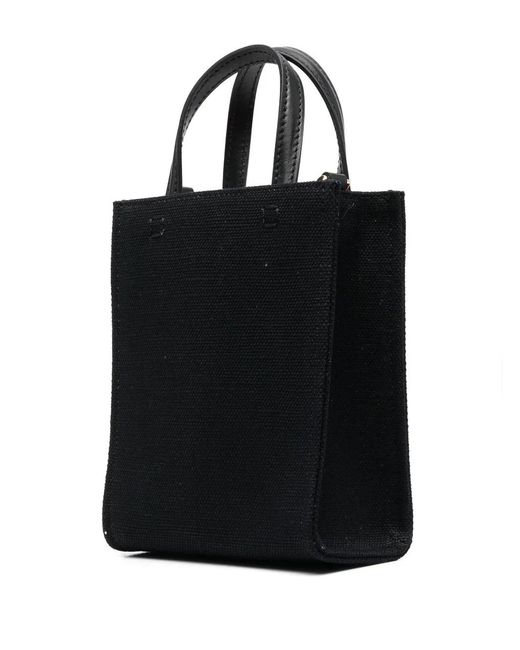 Givenchy Black G Tote Mini Monogrammed Leather Tote
