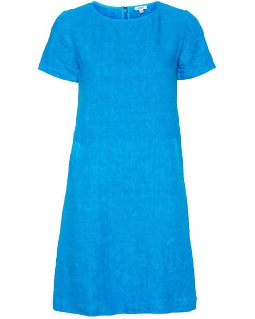 Vestido corto tipo camiseta Aspesi de color Blue