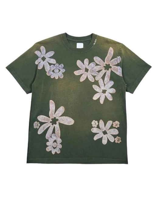 Camiseta Block Alchemist de hombre de color Green