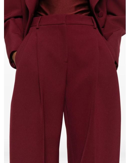 ANDAMANE Red Cropped Trousers