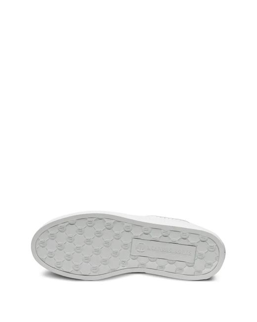 Leandro Lopes White Ezio Leather Sneakers