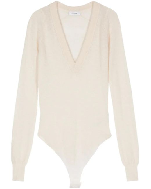 Haikure White Rita Bodysuit