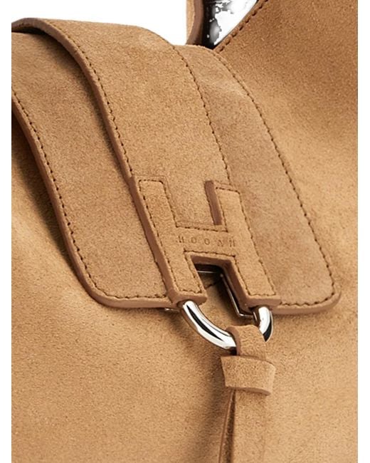 Hogan Natural Logo Adjustable Shoulder Bag
