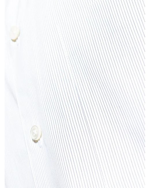 Jil Sander White Striped Shirt for men