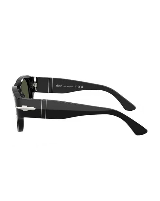 Persol Green Acetate Square-Frame Sunglasses