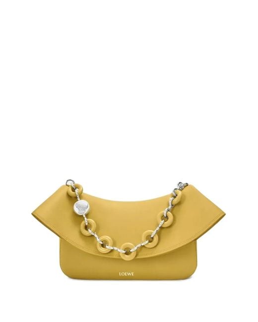 Loewe Metallic Medium Ola Chain-Handle Shoulder Bag
