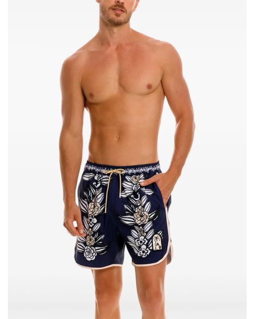 Agua Bendita Liam Badeshorts in Blue für Herren