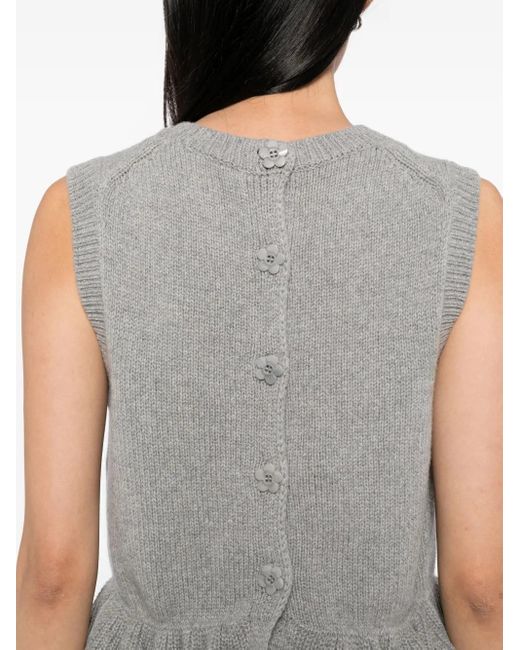 CECILIE BAHNSEN Bill トップ Gray