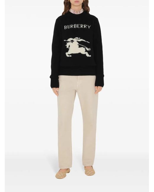 Burberry Black Sweaters