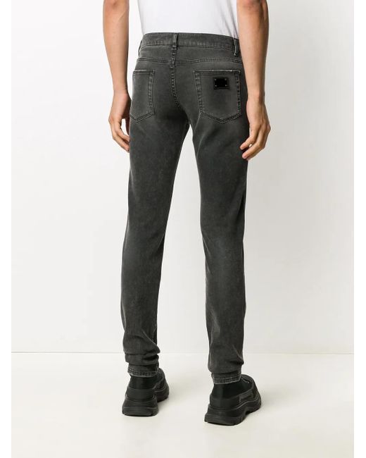 Dolce & Gabbana Gray Trousers for men