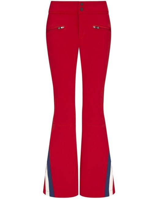 Pantalones de chándal con estampado chevron Perfect Moment de color Red