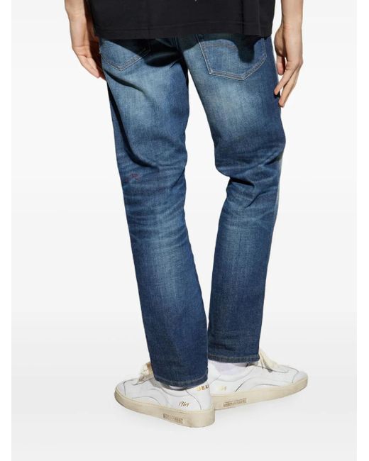 DIESEL 1993 D-Vyl Jeans Met Vervaagd Effect in het Blue voor heren