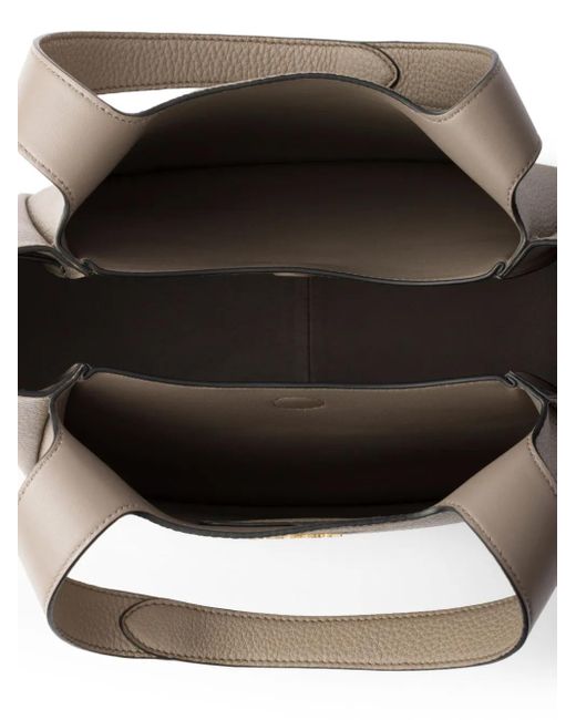 Borsa Tote Piccola di Prada in Brown