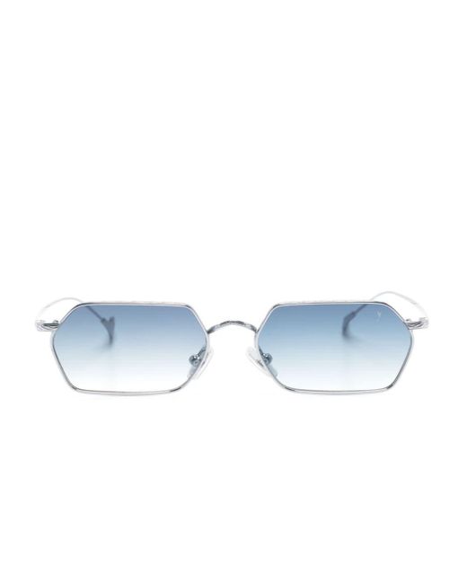 Eyepetizer Blue Cavallet Geometric-frame Sunglasses