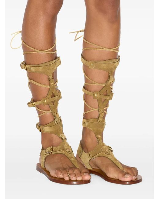 Isabel Marant Nensi サンダル Metallic