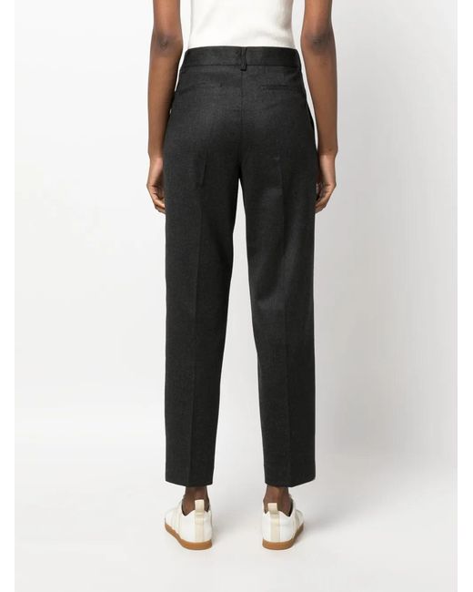 P.A.R.O.S.H. Cropped Broek in het Black