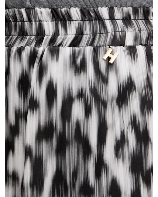 Silvian Heach Black Hose Mit Animal-Print
