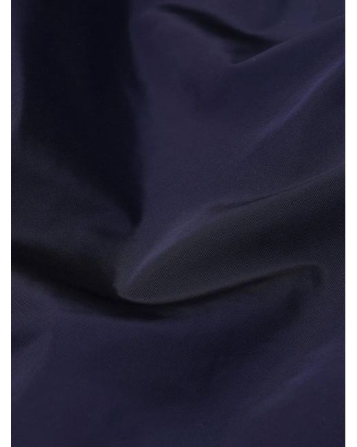 Sporty & Rich Blue Logo-Patch Track Pants