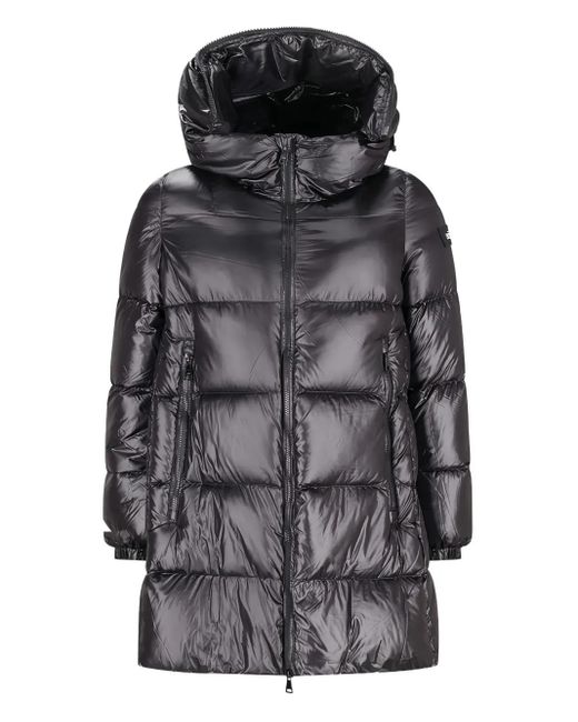 Add Gray Gefütterte Jacke mit abnehmbarer Kapuze