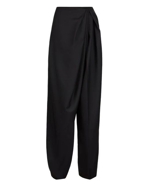 Nina Ricci Gedrapeerde Broek in het Black
