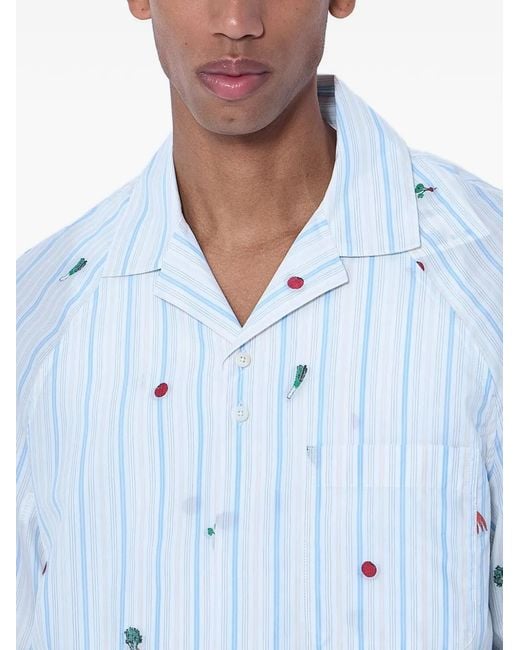 Polo Estampado Jacquemus de hombre de color Blue