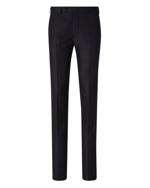 SCABAL® Blue Tailored Trousers for men