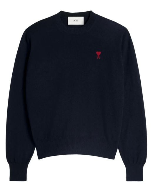 Pull À Logo Ami De Coeur AMI pour homme en coloris Blue